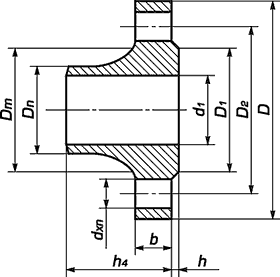 Фланцы стальные плоские приварные ГОСТ 12820-80